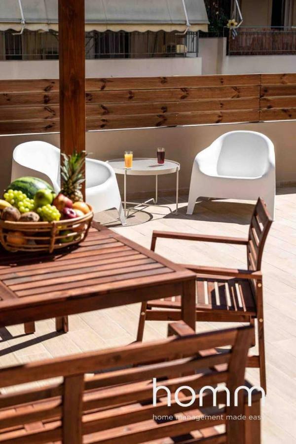 Nemeseos 1St Floor Homm Apartment With Roof Garden And Wading Pool 아테네 외부 사진
